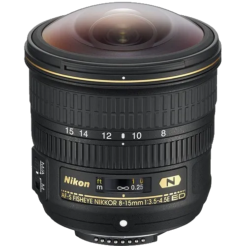 Замена байонета Nikon 8-15mm f/3.5-4.5E ED AF-S Fisheye Nikkor